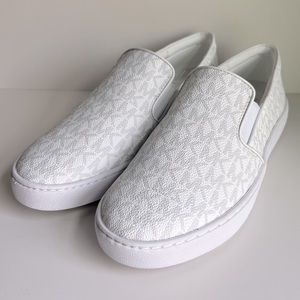 Michael Kors Women’s Slip On Shoes White New